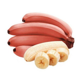 红美人香蕉 红皮香蕉 新鲜当季水果 小米蕉 芭蕉 红美蕉约5斤装