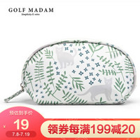 高尔夫（GOLF）化妆包洗漱包收纳包女小号便携防水化妆品收纳包可爱 猫咪乐园