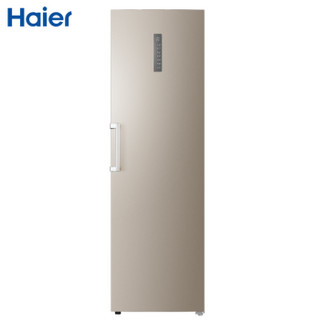 海尔（Haier）立式无霜冰柜328冷藏冷冻冷柜单门冰柜 风冷无霜家商两用保鲜柜办公室分区存储 328升-BD-328WL