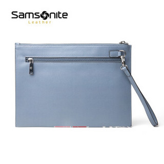 Samsonite/新秀丽手提包女 优雅气质手机包淑女手拿包TM6 蓝色