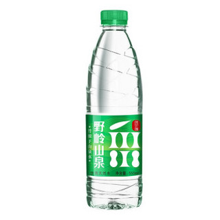 【粉丝专享】野岭 山泉水550ml*9瓶整箱量贩装小瓶弱碱性天然饮用水