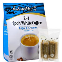 88VIP：ChekHup 泽合 马来西亚进口 泽合怡保二合一白咖啡 速溶咖啡饮料 450g（30g