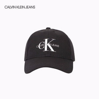CK JEANS   春夏  男士Logo简约休闲棒球帽 K504568 016-黑色 ST