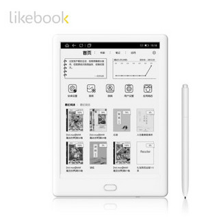 博阅 Likebook Muses7.8英寸电子书阅读器手写绘画墨水屏电纸书电子纸阅读器智能办公本 白色 套餐一