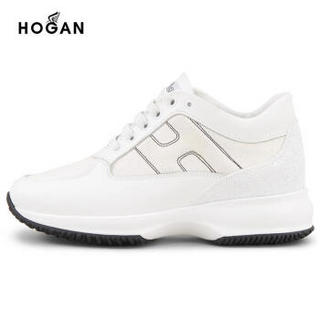 HOGAN    女士Interactive系列运动鞋 白色 37