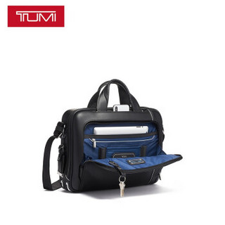 TUMI 途明 Arrivé系列男士商务皮质公文包手提包 095503002DL3