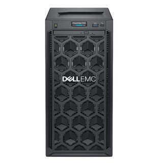 戴尔（Dell）塔式服务器主机140至强E-2124四核/16G内存/240G+1T桌面级*2/键鼠/戴尔21.5显示器/K