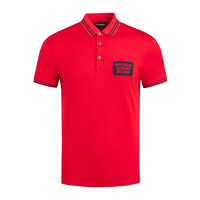 EMPORIO ARMANI 阿玛尼奢侈品20春夏男士POLO衫 3H1FN4-1JCQZ RED-F320 XL