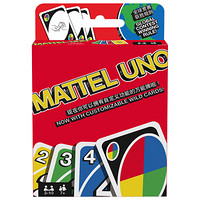 Mattel Games UNO欢乐纸牌 经典正版 聚会欢乐桌游卡牌游戏 FRH56