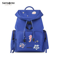 Samsonite 新秀丽 电脑包双肩背包男女书包海洋元素 品牌奥地利水晶元素 BW9 宝蓝色