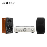 Jamo 尊宝 C93 II 书架音箱+天龙PMA600功放hifi音响发烧级高保真功放音箱套装 家用客厅落地电视影院音响