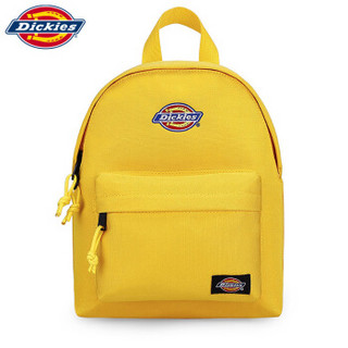 Dickies 帝客 中性刺绣拉链软把双肩背包183U90LBB11YW 黄色小号