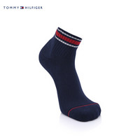 TOMMY HILFIGER 男装2019早春袜子-372021001 深蓝色322 OS