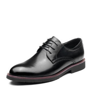 Senda/森达新款专柜同款英伦潮流商务男正装皮鞋FW101AM9 黑色 41