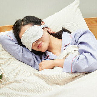 网易严选 睡眠眼罩 日式双面多用眼罩办公室午睡 蓝色