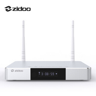 芝杜ZIDOO Z9S 3D/HDR 4K蓝光高清硬盘播放器 网络播放机顶盒 电视盒子 X9S升级版 Z9S+V8蓝牙遥控器（入仓款） 正品