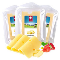 瑞慕（swissmooh）大孔奶酪片switzerland swiss原装进口120g*3
