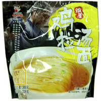 味千拉面 浓厚鸡汤拉面(2人份)(半干面)300克 含料包 水煮型日式拉面