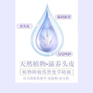 香鉴 洗发水护发素套装 薰衣草 580ml+580ml
