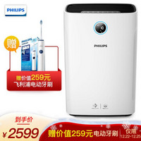 飞利浦（PHILIPS） 空气净化器加湿器家用大容量净化加湿一体机除甲醛雾霾净化器办公室 AC3824/00 加湿速率600毫升/h