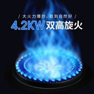 万家乐(Macro)  ITB81(A)经典款台式灶具不锈钢 聚中旋火 熄火保护煤气灶 不锈钢液化气