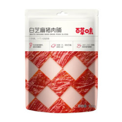 Be&Cheery 百草味 白芝麻猪肉脯 100g *11件