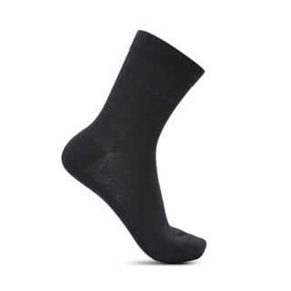 爱慕先生男士袜子品质正装薄款纯色中筒袜NS94125 深灰色 27