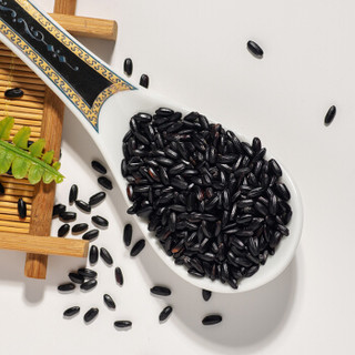 北纯 黑米（无染色 东北 粗粮杂粮 大米伴侣 真空包装）400g