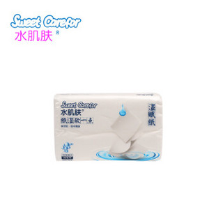 水肌肤（sweet carefor）水肌肤湿赋纸 保湿纸婴儿纸巾面巾纸抽纸405张*4包