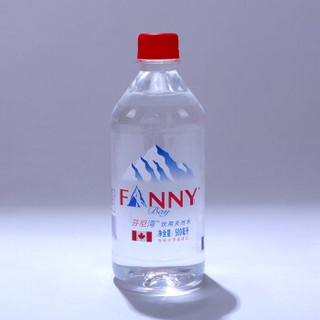 芬尼湾（FANNYBAY）加拿大进口饮用天然水500ml*12瓶整箱 弱碱性小瓶装矿泉水 (12瓶/箱)