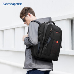 Samsonite/新秀丽双肩包商务电脑包多功能男士背包差旅包大容量男包运动透气书包36B