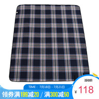 CAMEL骆驼户外野餐垫防潮隔热耐用便携露营野营聚会餐垫 大蓝格/A7S3CO4104 均码