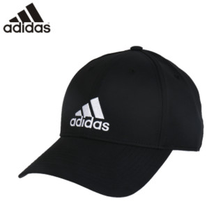 阿迪达斯adidas 官方专卖店 专柜正品棒球帽男女网球帽秋冬新品防晒帽运动跑步遮阳帽子 s98159黑色x