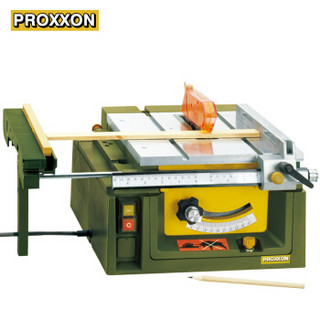 普颂德科proxxon木工台锯小型多功能圆盘锯台式家用小台锯无尘锯角度切割锯木工推台锯机27070