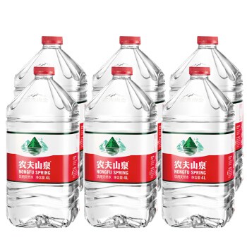 农夫山泉 饮用天然水 4l*6桶*2箱多少钱-什么值得买