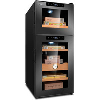 富客(FUKE) FK-18C雪茄柜智能恒温保湿雪茄柜冷藏柜冰吧茶叶柜实木雪茄柜电子雪茄 C款全雪茄