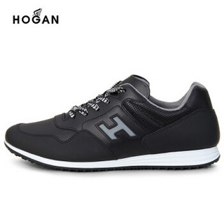 HOGAN  男士Olympia X - H205系列运动鞋 黑色 40