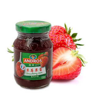 爱果士（ANDROS） 草莓果肉果酱 150g