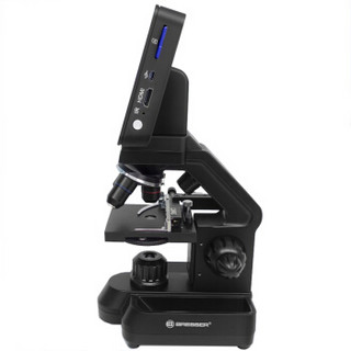 宝视德Bresser 电子显微镜 7英寸LCD屏生物电子数码显微镜学生养殖教学高倍高清数码显微镜 套装