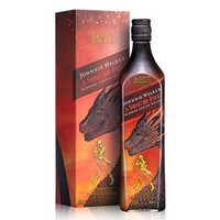 尊尼获加 （JOHNNIE WALKER ）洋酒  苏格兰进口调配威士忌700ml 权力的游戏-火版