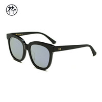 MUJOSH 木九十 偏光太阳镜眼镜 复古大框墨镜 时尚男女同款 SM1720055 C01 55mm