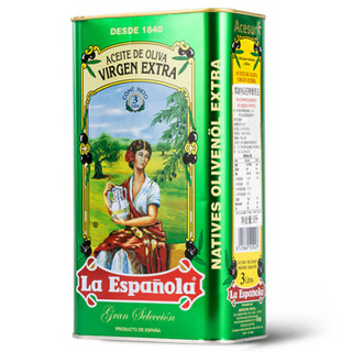 西班牙原装进口 莱瑞（La Espanola）特级初榨橄榄油3L 食用油