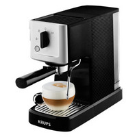 克鲁伯（KRUPS）咖啡机 意式家用商用半自动自带奶泡器 XP344080