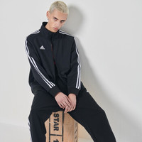 男装2020夏季新款时尚上衣运动服阿迪达斯 adidas官网休闲舒适防风夹克外套 TR30J1-BW黑白夹克 XL