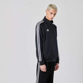 男装2020夏季新款时尚上衣运动服阿迪达斯 adidas官网休闲舒适防风夹克外套 TR30J1-BW黑白夹克 XL
