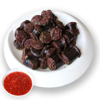 草原力生内蒙古特产纯正羊血肠牧区盘肠手工香肠2kg内蒙古牧区血肠