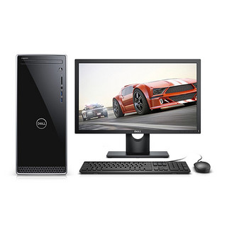 DELL 戴尔 灵越 3670 21.5英寸 台式机 黑色 (酷睿i3-9100、核芯显卡、4GB、1TB HDD、风冷)