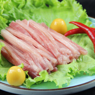 商品鹏程 猪后腿肉丝 1kg 精修切丝后臀尖猪瘦肉 京酱肉丝鱼香肉丝