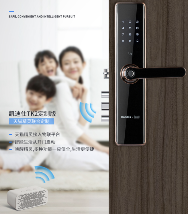 凯迪仕 TK2 智能锁 天猫精灵联合定制款