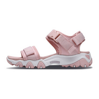 斯凯奇（Skechers）女款D'lites 厚底沙滩休闲凉鞋 88888160 浅粉色/LTPK 38